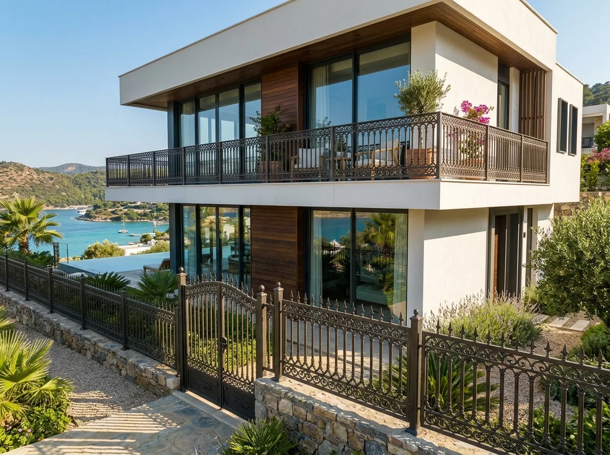 Cast Aluminum Balcony Railing