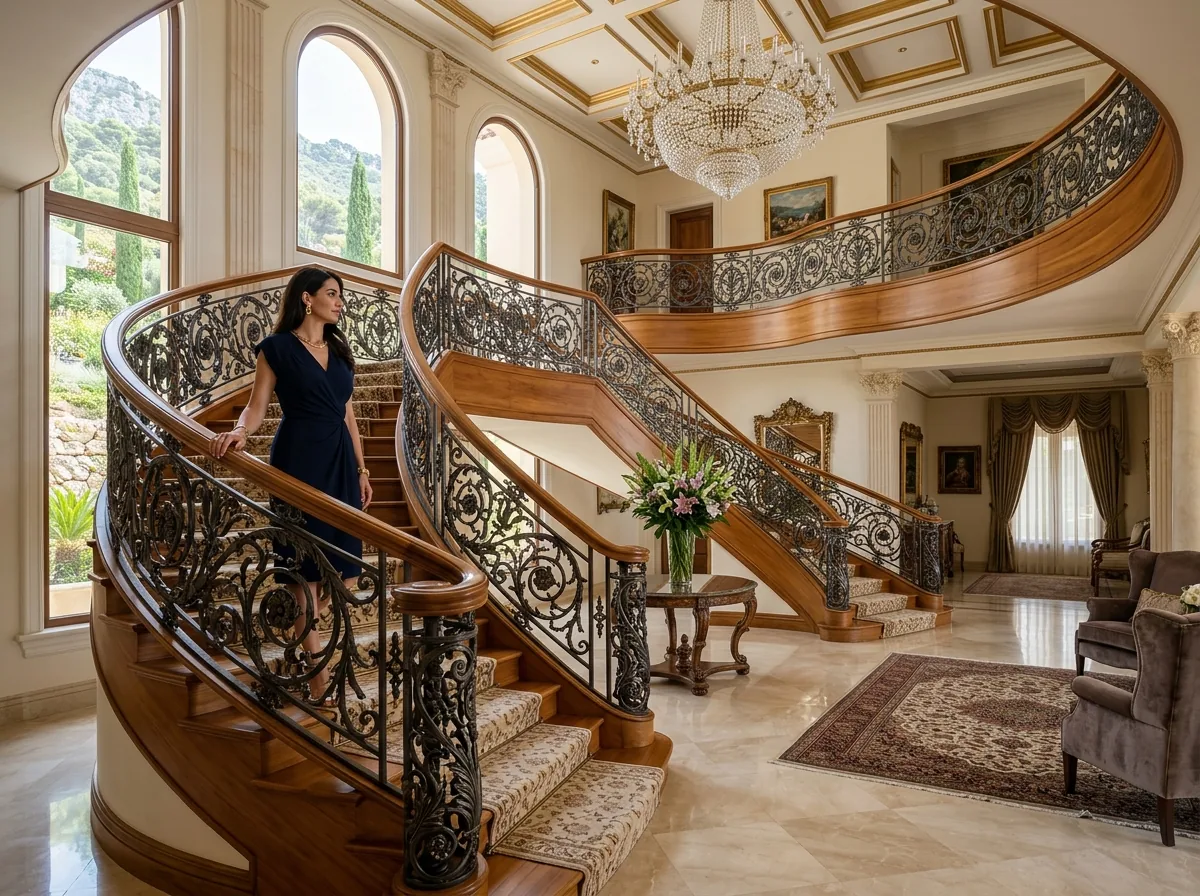 Grand Staircase Railing