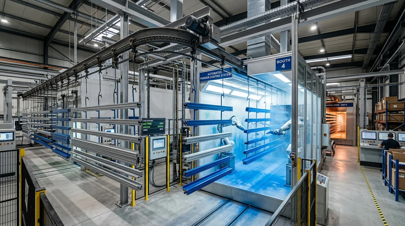 Alyam International Powder Coating Automated Factory Line