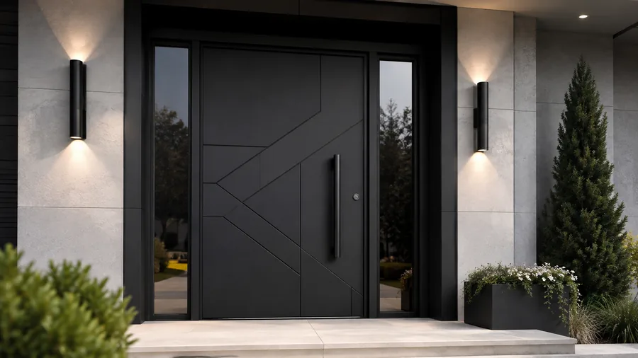 Wrought Iron Security Door