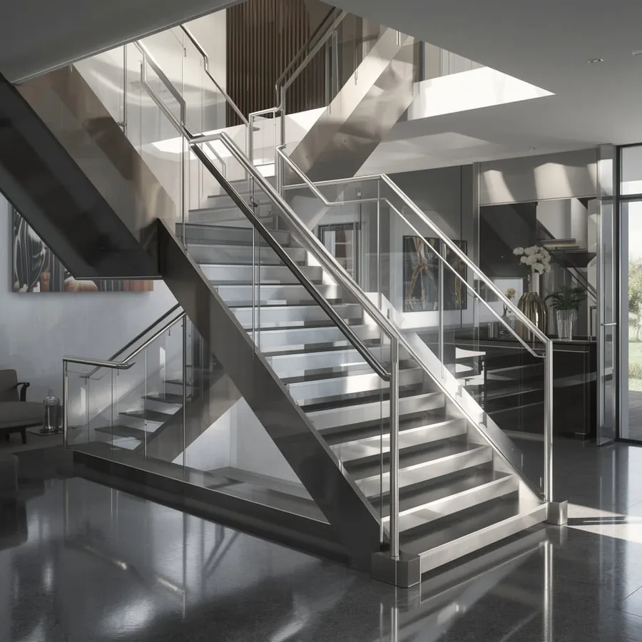 Curved Staircase Balustrade