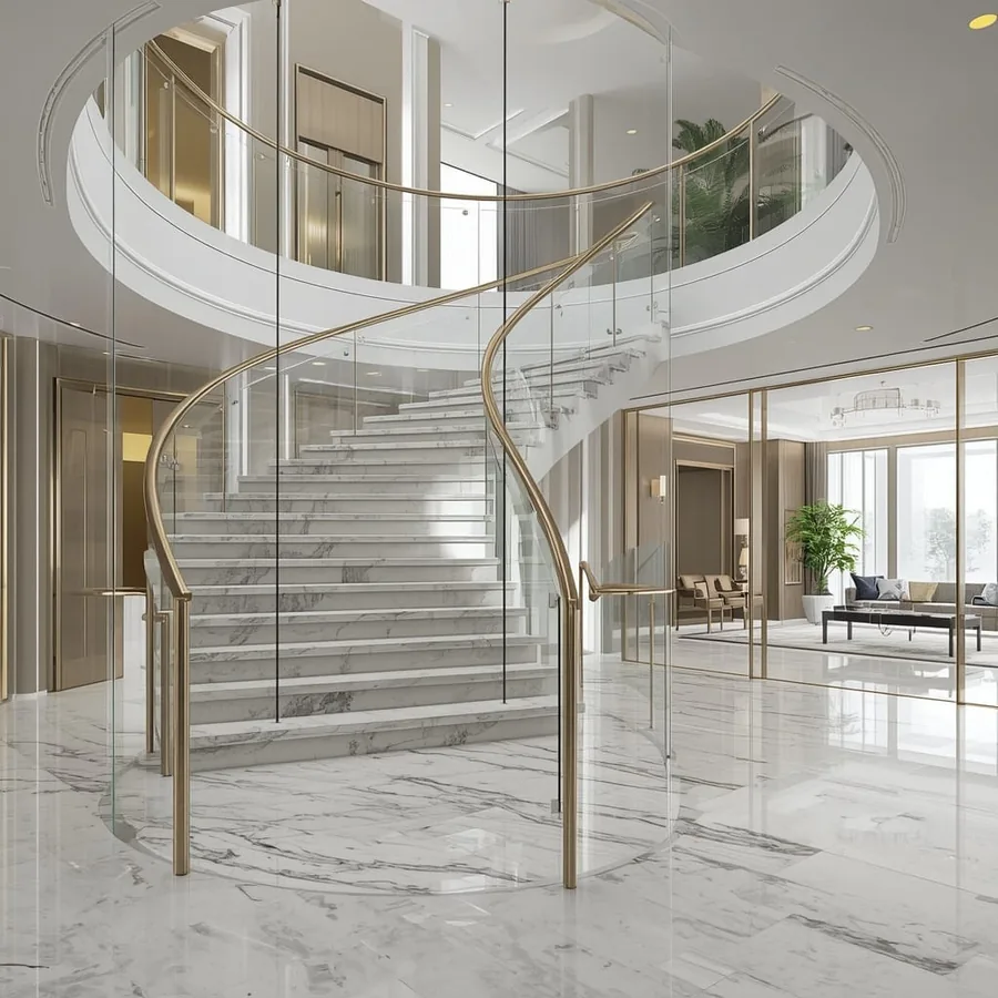 Staircases & Stainless Steel Handrails AI Photo 3